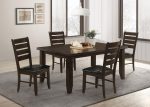 Dalila Brown 5 Pc Dining Set Hot on Sale