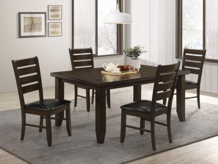 Dalila Brown 5 Pc Dining Set Hot on Sale