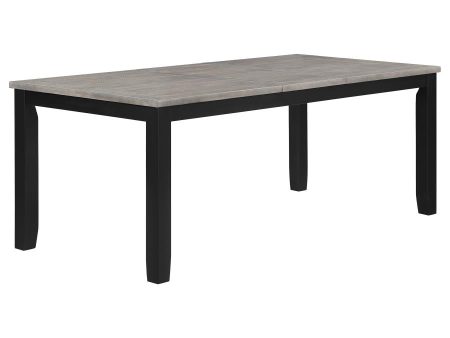 Elodie Grey Dining Table Hot on Sale