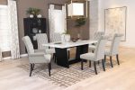 Sherry Grey 7 Pc Dining Set Cheap