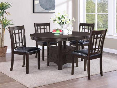 Lavon Brown 5 Pc Dining Set Online Sale