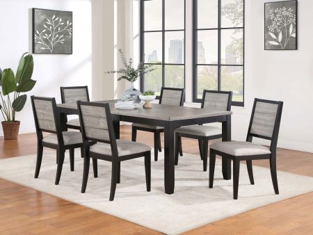 Elodie Grey 7 Pc Dining Set Discount